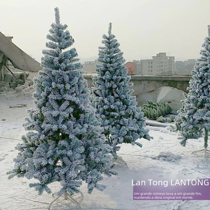 High-Quality White Artificial Snow Christmas Tree