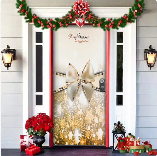 Festive Forest Tapestry Door Decor