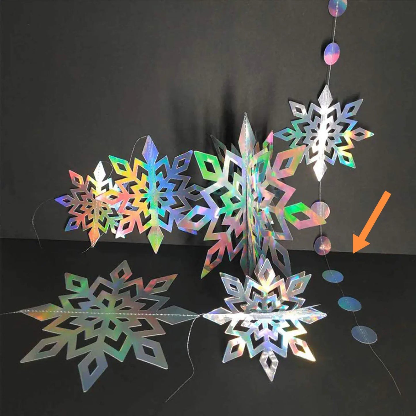 Holiday Magic Snowflake Ornaments