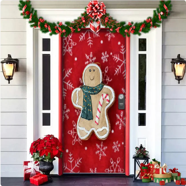 Festive Forest Tapestry Door Decor