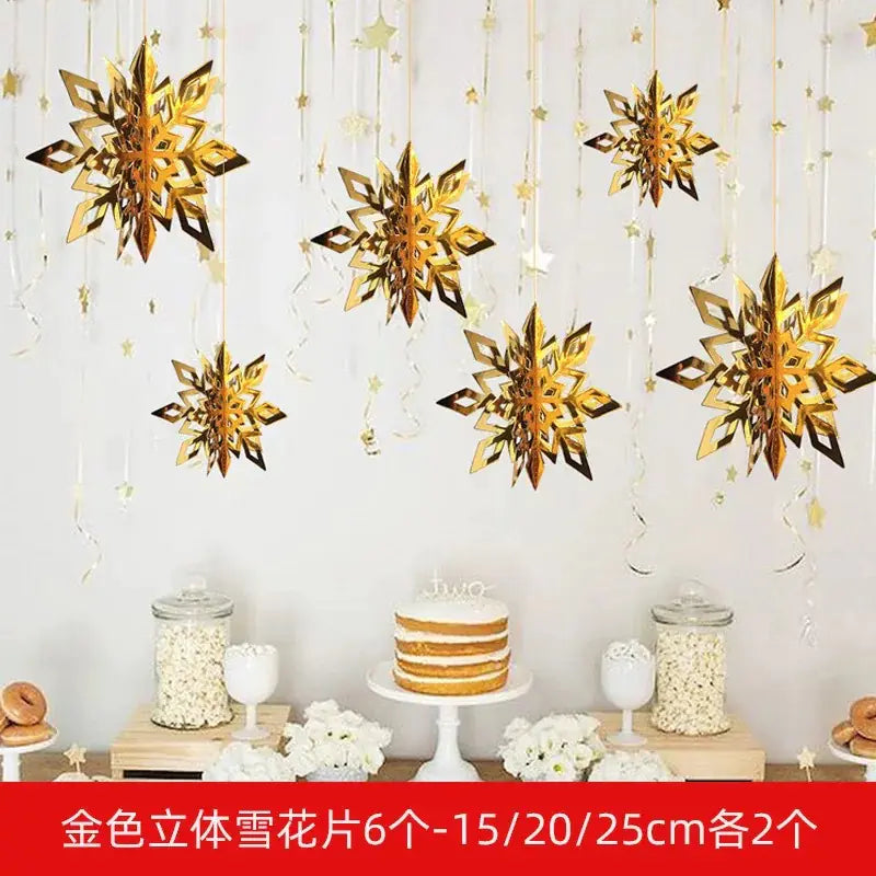 Holiday Magic Snowflake Ornaments