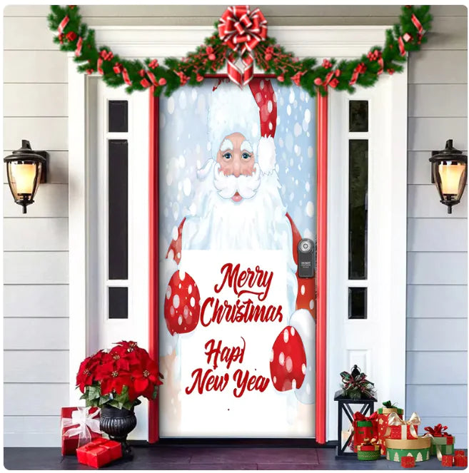 Festive Forest Tapestry Door Decor
