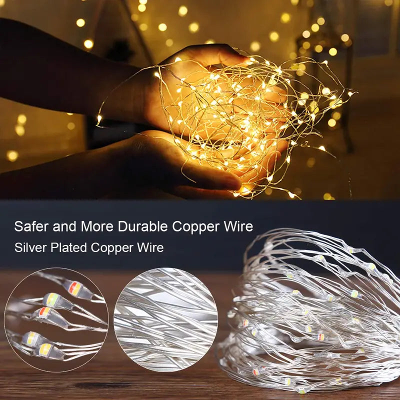 Enchanted LED USB Fairy Lights with Remote