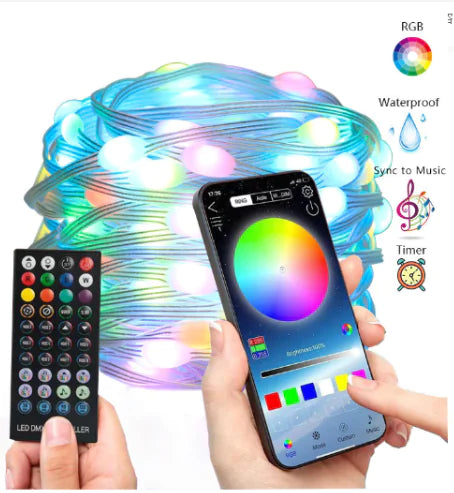 DIY Twinkling Tree Lights with Remote