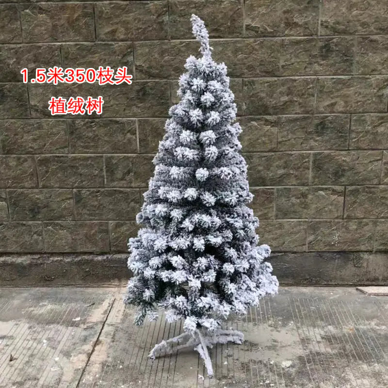 High-Quality White Artificial Snow Christmas Tree