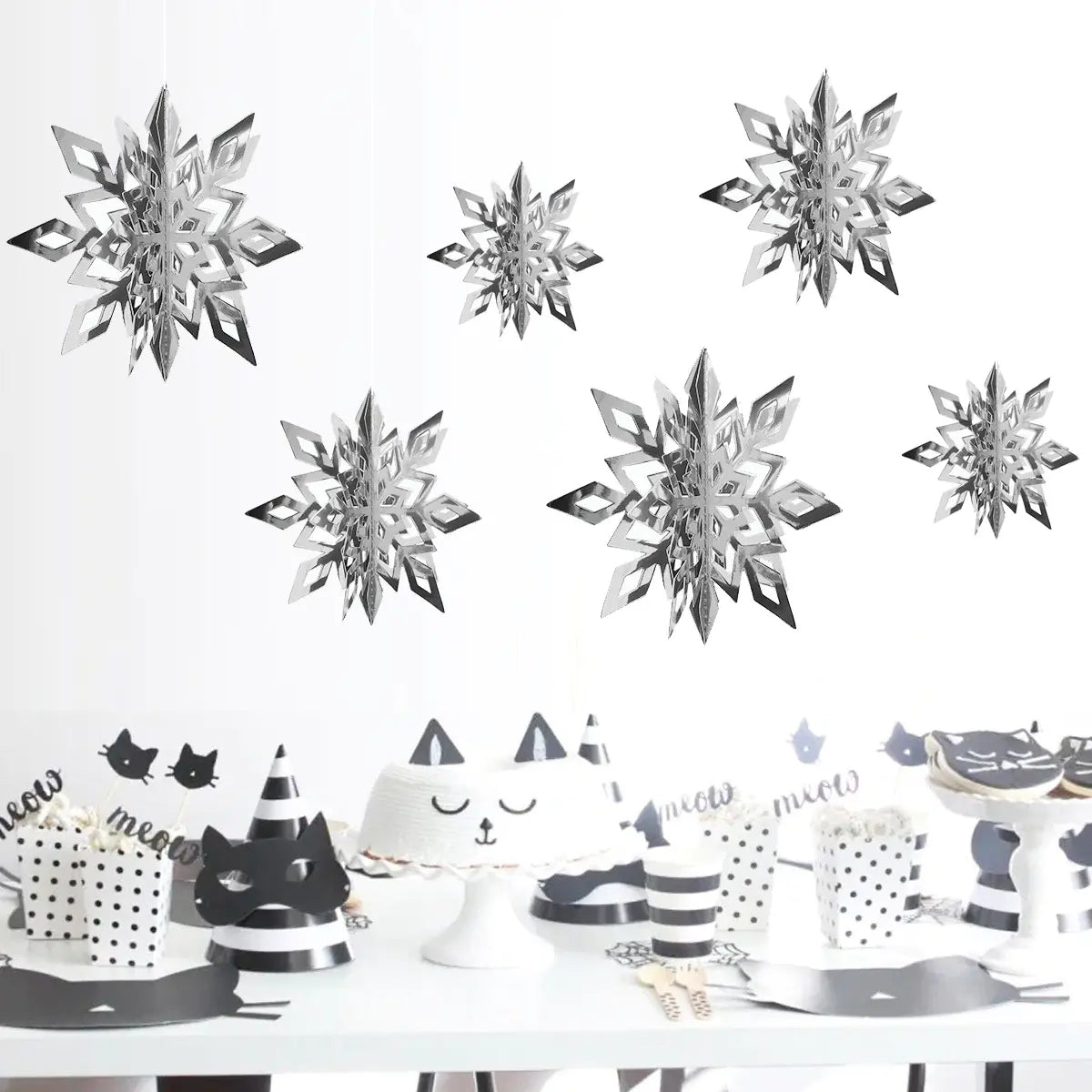 Holiday Magic Snowflake Ornaments