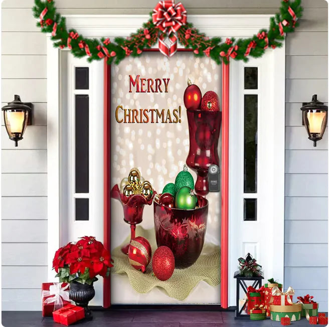 Festive Forest Tapestry Door Decor
