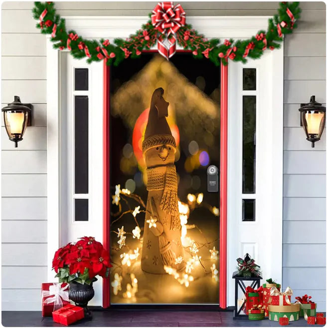 Festive Forest Tapestry Door Decor