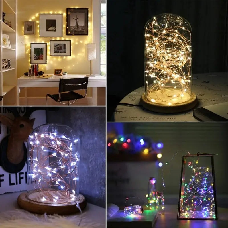 Enchanted LED USB Fairy Lights with Remote